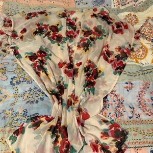 Betsey Johnson Floral Sheer Women's kimono shawl one size cover up
